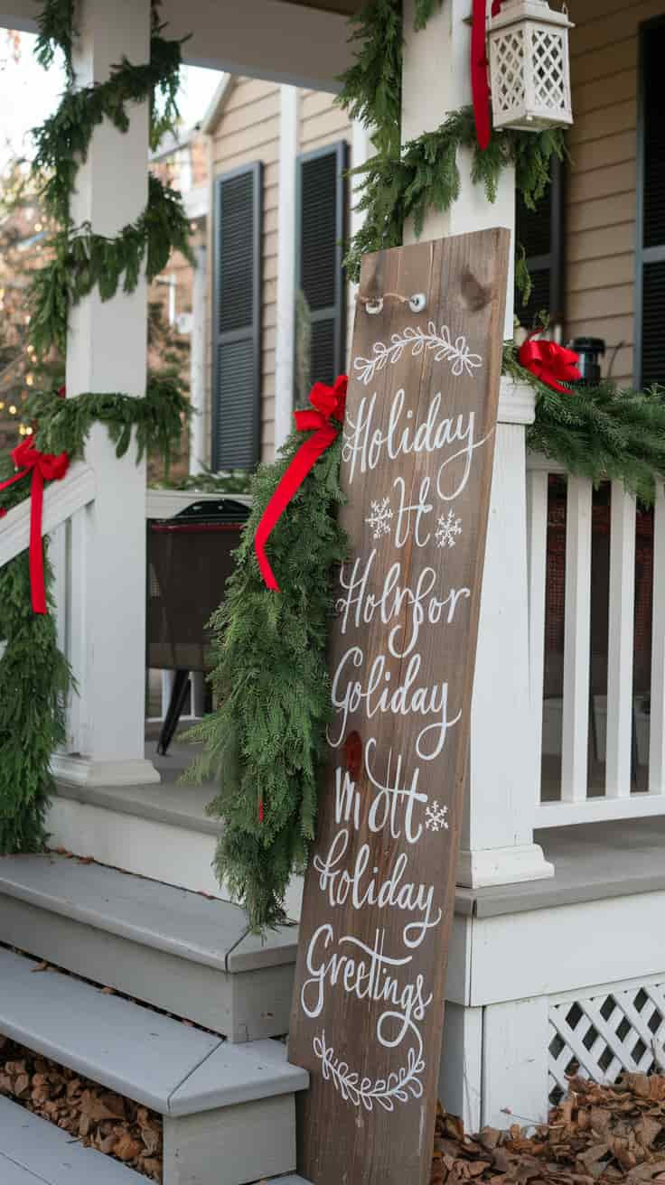 Incorporate Christmas Signs