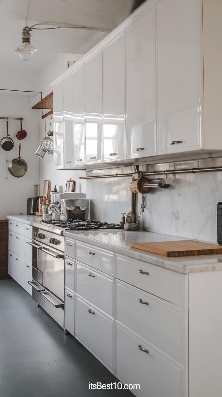 Elegant White Kitchen