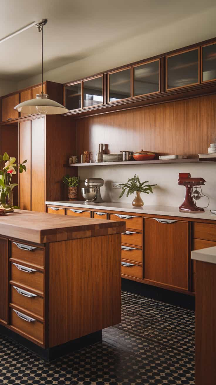 Mid Century Modern Kitchen Design