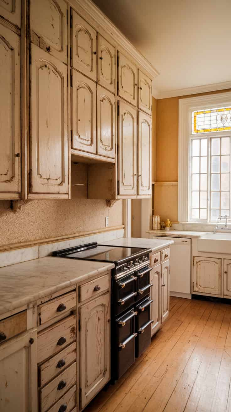 Old Kitchen Cabinet Makeover