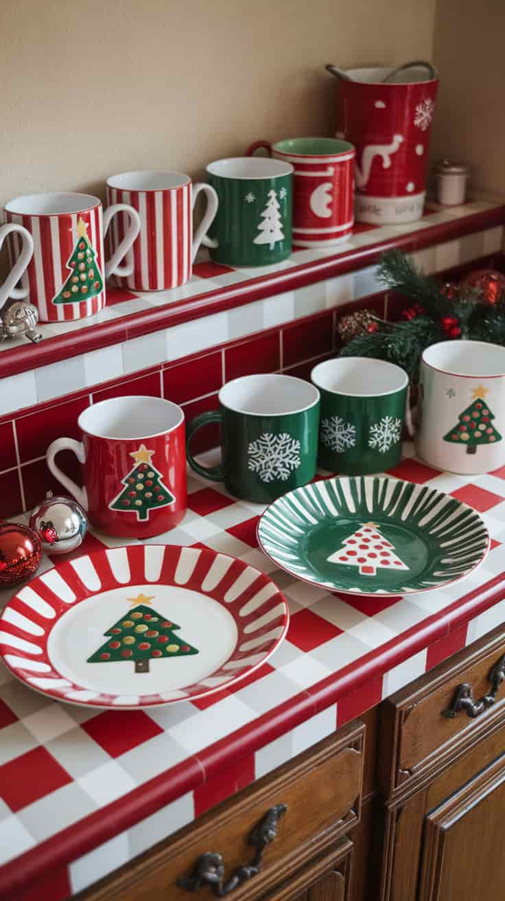 Showcase Christmas Mugs & Dishware