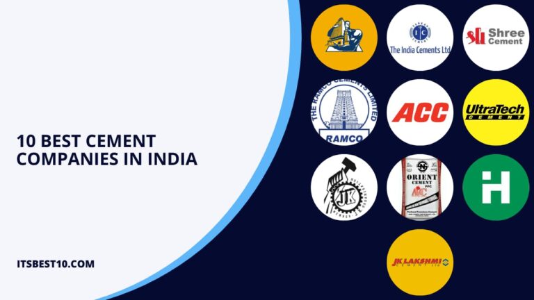 10 Best Cement Companies in India