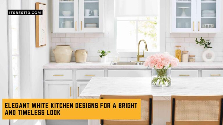 Elegant White Kitchen Designs for a Bright and Timeless Look