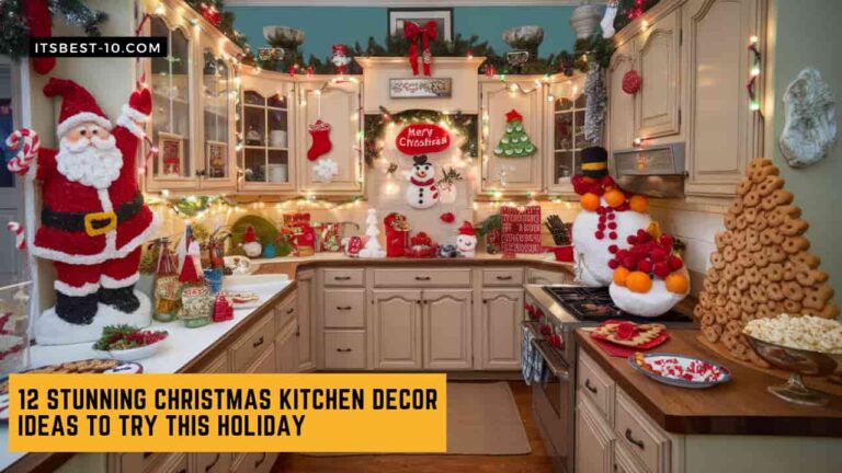 12 Stunning Christmas Kitchen Decor Ideas to Try This Holiday